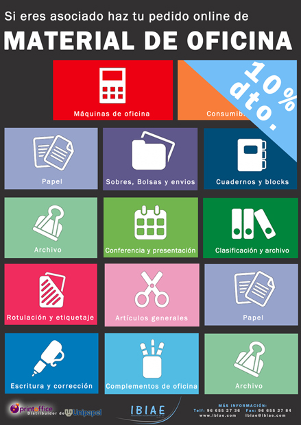 Ante la subida del IVA, los asociados a IBIAE obtendrán descuentos en