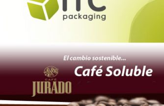 ITC Packaging, asociada a IBIAE, revoluciona los envases de Café Jurado: consigue un 64% menos de peso y mayor resistencia al impacto