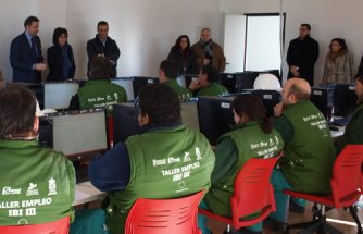 Nueva aula de informática de la Agencia de Desarrollo Local de Ibi