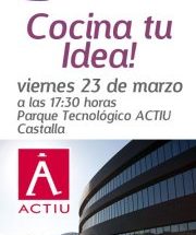 Cocina tu Idea linktoStart en Parque Tecnológico ACTIU