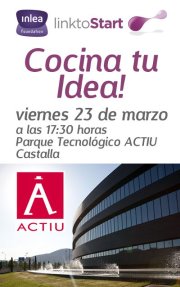 Cocina tu Idea linktoStart en Parque Tecnológico ACTIU