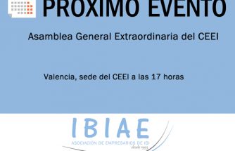 IBIAE asistirá a la Asamblea General Extraordinaria del CEEI en Valencia