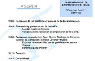 Jornada Comercio Exterior: "Exportar es una necesidad"