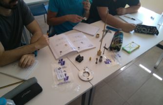 BRU Y RUBIO cede material para los alumnos del curso de moldista-ajustador