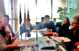 IBIAE y los alcaldes de Ibi, Onil y Castalla se reúnen con el secretario autonómico de Industria