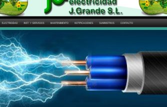Electricidad Julián Grande S.L estrena página web