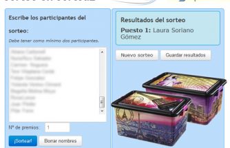 Ya tenemos ganadora del sorteo de las cajas de BGSPazio