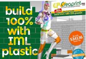 CREAPRINT estará en la NPE 2018 de Orlando con un expositor íntegro de plástico decorado en IML