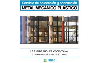 Presentación en el IES Pare Arques de Cocentaina