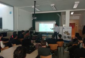BRU Y RUBIO imparte una charla en el IES La Foia