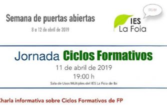 Jornada de Ciclos Formativos en el IES La Foia