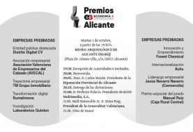 Premios Economía 3 Alicante