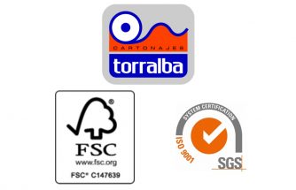 CARTONAJES TORRALBA obtiene los certificados ISO 9001:2015 y FSC