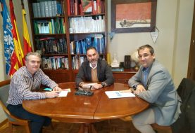 Reunión con el alcalde de Ibi