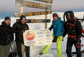 La expedición al Kilimanjaro patrocinada por INDEN PHARMA, ITC PACKAGING, PLÁSTICOS INDEN y SMURFIT KAPPA se queda a 150 metros del techo de África