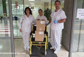 IBIAE y el Ayuntamiento de Ibi colaboran para que las pantallas de protección facial también sean distribuidas en comercios locales, empresas y centros hospitalarios