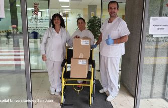 IBIAE y el Ayuntamiento de Ibi colaboran para que las pantallas de protección facial también sean distribuidas en comercios locales, empresas y centros hospitalarios