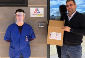 ADHESIVAS IBI elabora unas pegatinas para los embalajes de las empresas de IBIAE