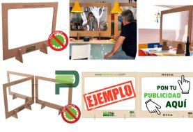 CARTONAJES SAN PASCUAL desarrolla una línea de mamparas protectoras de cartón reciclable