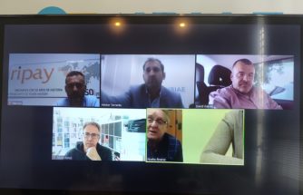 Reunión con el alcalde de Castalla