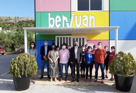 BERJUAN recibe la visita del conseller Climent