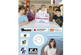 Empresas de IBIAE donan más de 9000 euros a Acodip y a Somriu