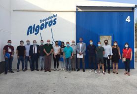 Los alumnos del curso de productividad y liderazgo de IBIAE visitan Troquelados Algoros