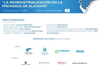 La reindustrialización en la provincia de Alicante