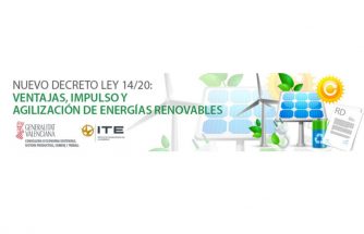 Webinar 'Nuevo decreto ley 14/20: ventajas, impulso y agilización de energías renovables'