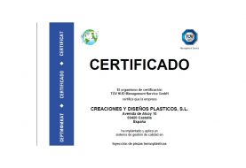 CREDIPLAST obtiene la certificación de la Norma IATF 16949:2016