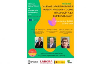 Nuevas oportunidades formativas en FP como trampolín a la empleabilidad