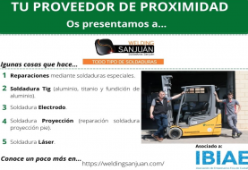 Proveedor de Proximidad: WELDING SANJUÁN