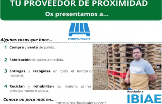 Proveedor de Proximidad: MEDIPAL PALETS