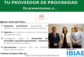Proveedor de Proximidad: SERVICIOS JURÍDICOS IBENSES