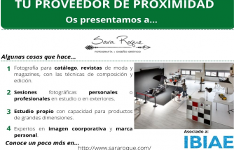 Proveedor de Proximidad: SARA ROQUE FOTOGRAFÍA