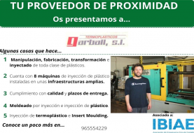 Proveedor de Proximidad: TERMOPLÁSTICOS GARBALL