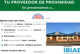 Proveedor de Proximidad: PLÁSTICOS MIRAS