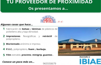Proveedor de Proximidad: PLÁSTICOS MIRAS