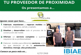 Proveedor de Proximidad: MOLDES GARCÍA UCLÉS