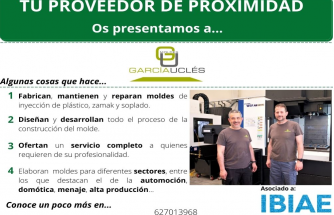 Proveedor de Proximidad: MOLDES GARCÍA UCLÉS