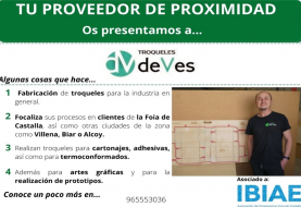 Proveedor de Proximidad: TROQUELES DE VES