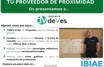 Proveedor de Proximidad: TROQUELES DE VES