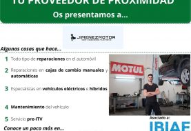 Proveedor de proximidad: TALLER JIMÉNEZ MOTOR