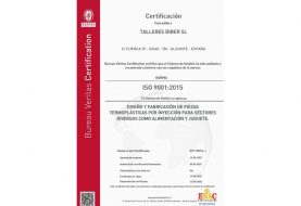 TALLERES DIBER obtiene la ISO 9001