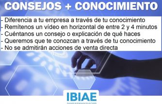 'Consejos + conocimiento', nueva campaña de IBIAE para compartir la experiencia empresarial