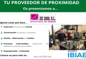 Proveedor de Proximidad: ZAMAK 2000, S.L.