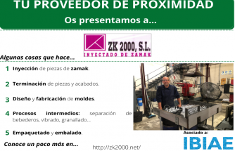 Proveedor de Proximidad: ZAMAK 2000, S.L.