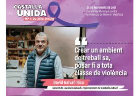 LACADOS GALVAÑ colabora en una campaña contra la violencia de género