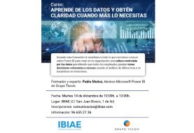 Jornada: 'Aprende de los datos y obtén claridad cuando más lo necesitas'