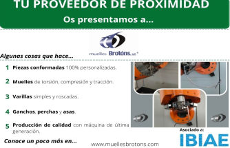 PROVEEDOR DE PROXIMIDAD: MUELLES BROTÓNS